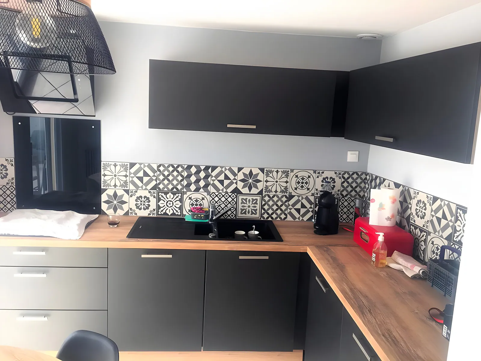 Pièce rénovée par AFS lors d'un chantier d'aménagement intérieur