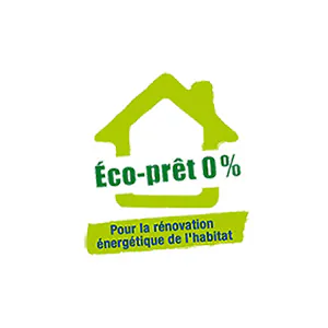 Logo de l'éco-prêt à taux zéro
