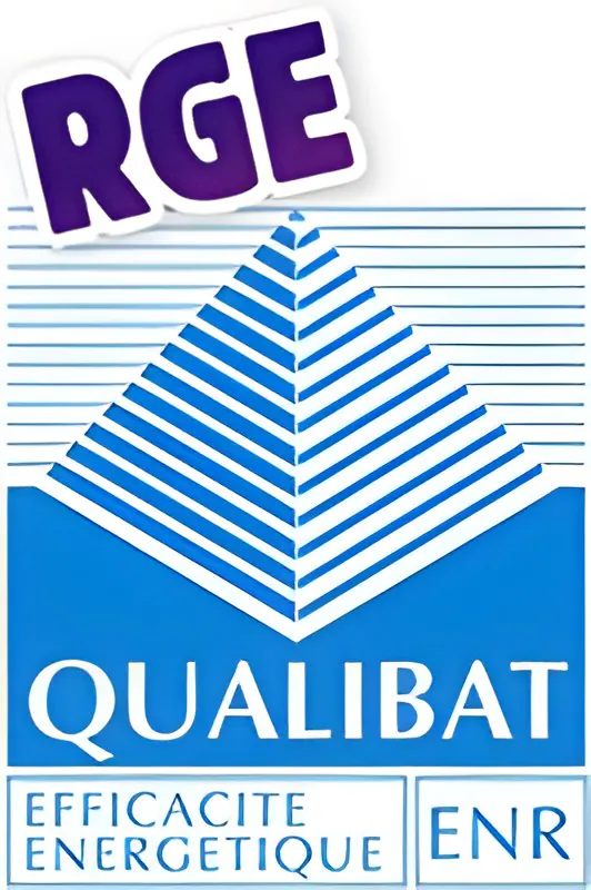 Logo RGE Qualibat, qualification d'AFS Façades & Électricité pour l'isolation